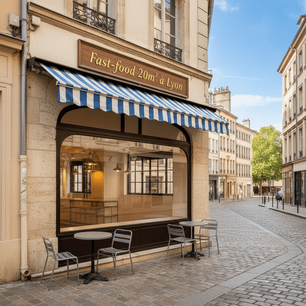 Fast-food 20m² à Lyon
