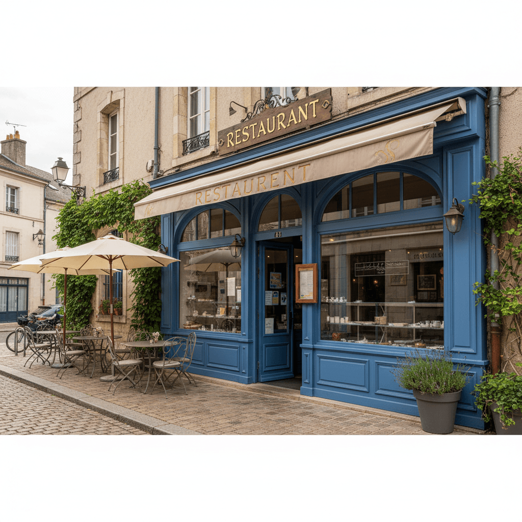 Restaurant à L'Arbresle : terrasse - licence IV - Image 1