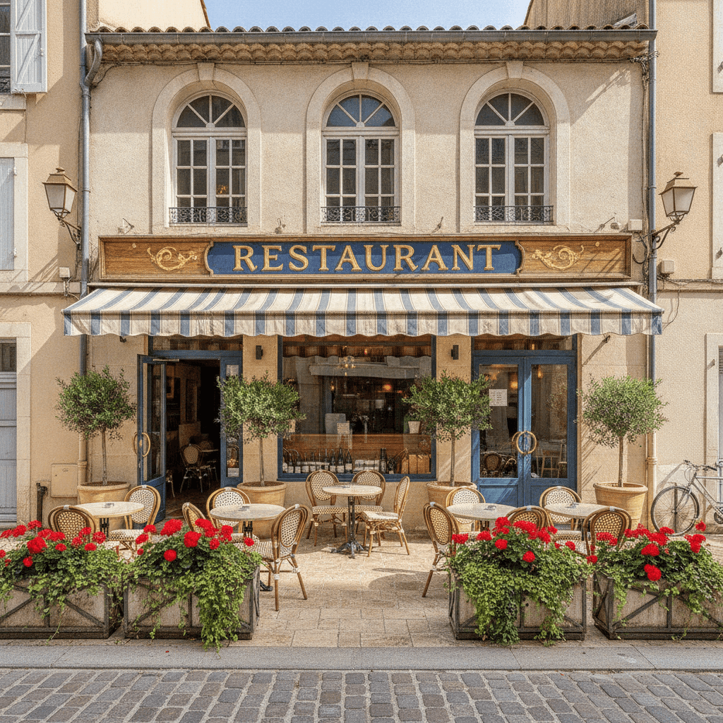 Restaurant 150m² à Saint-Laurent-du-Var : terrasse - licence IV - Image 1