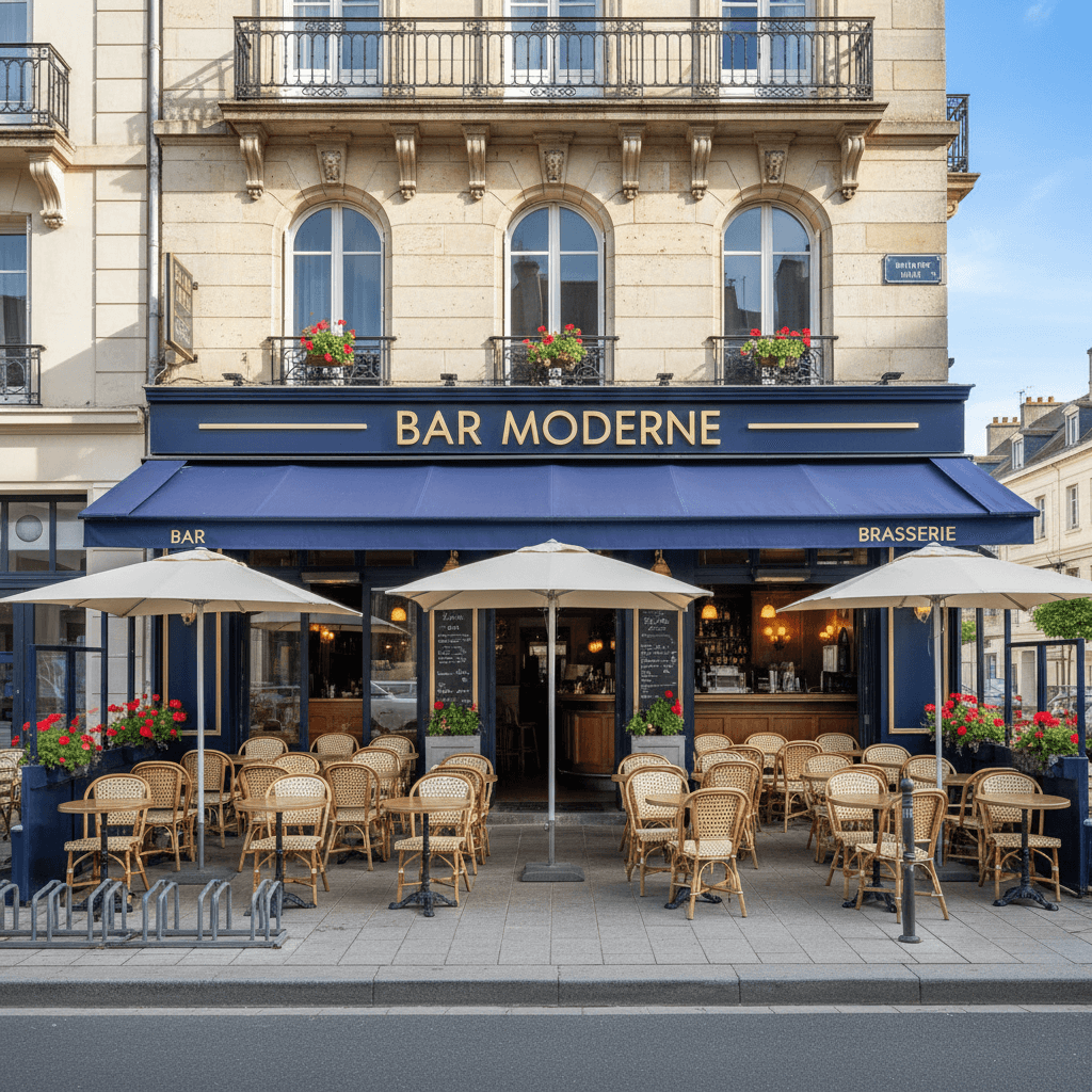 Bar-brasserie 47m² à Baule : terrasse - licence IV - Image 1