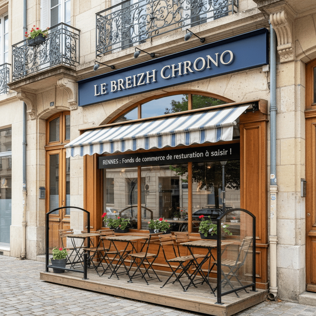 Rennes : Fonds de commerce de restauration à saisir !