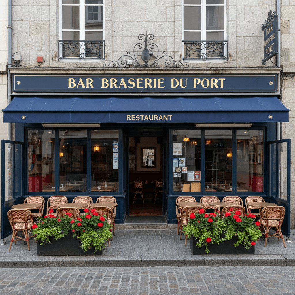 Bar-brasserie à Cherbourg-En-Cotentin : terrasse - licence IV - Image 1
