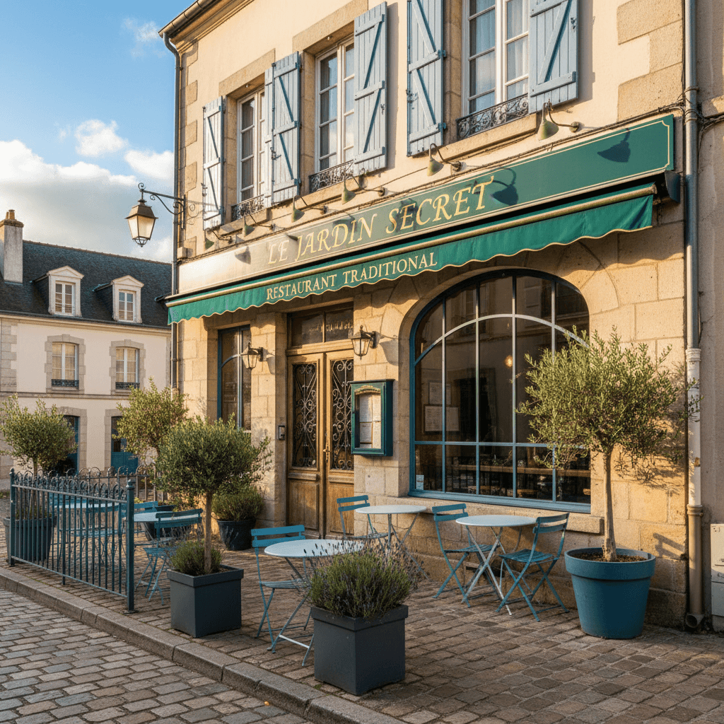 Restaurant à Vannes : terrasse - licence IV - Image 1