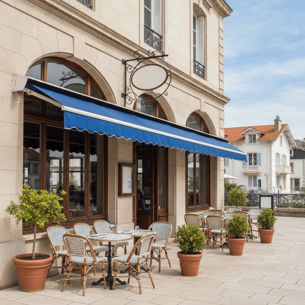 Restaurant 85m² à Biarritz : terrasse - licence IV - Image 1
