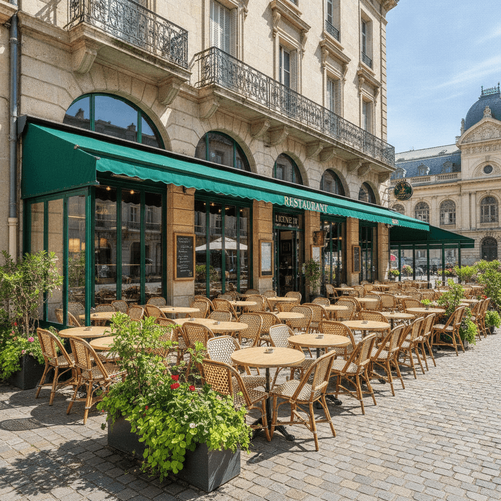 Restaurant à Aix-Les-Bains : terrasse - licence IV - Image 1