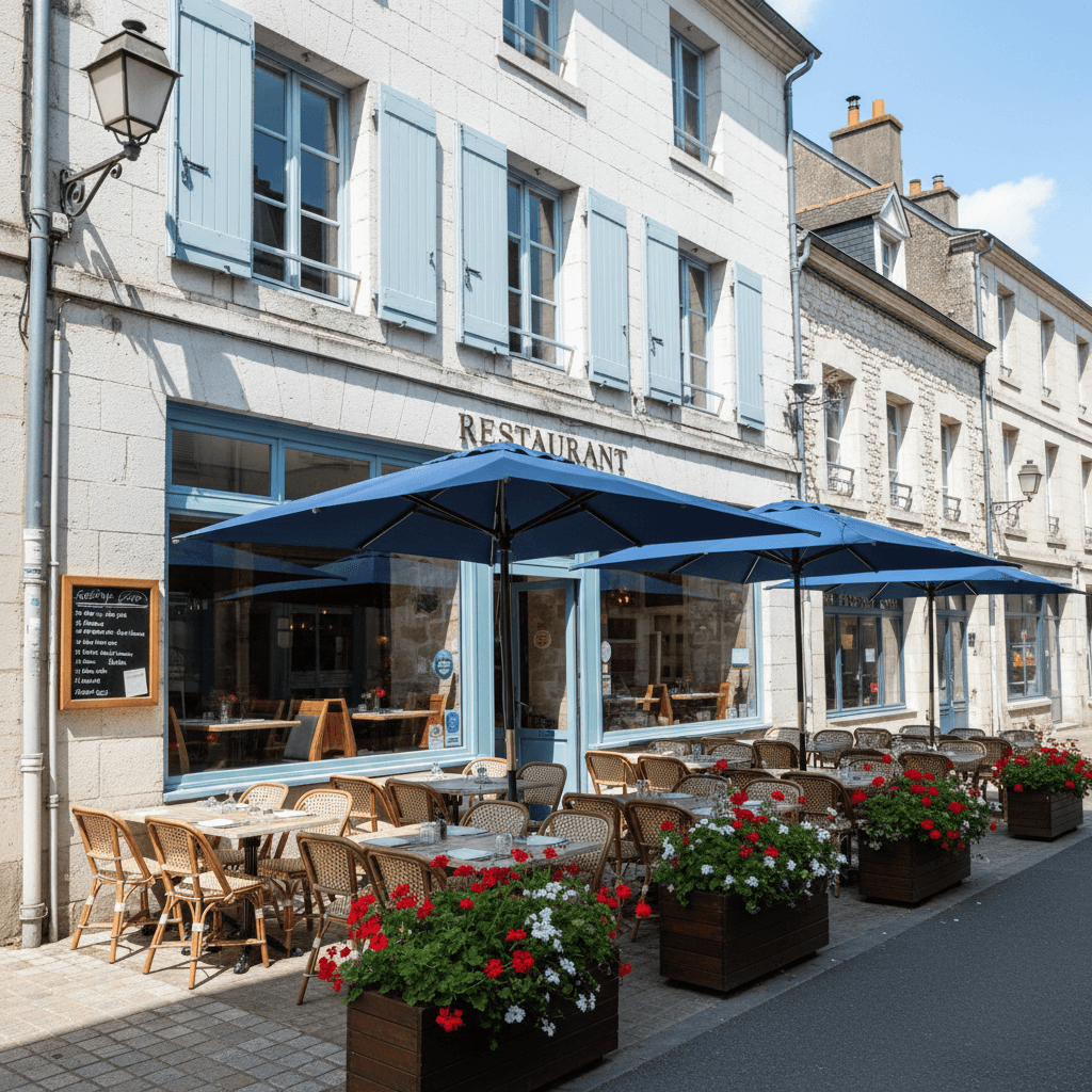 Restaurant 215m² à Le Mans : terrasse - licence IV - Image 1