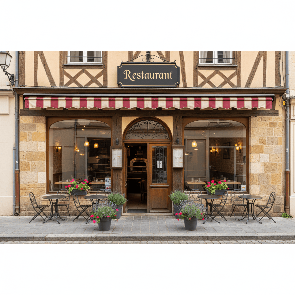 Restaurant à Évreux : terrasse - licence IV - Image 1