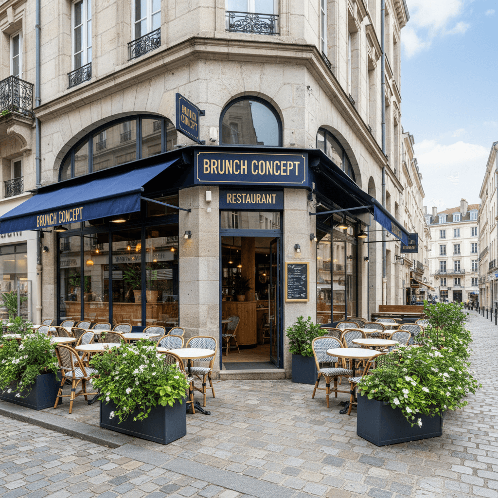 Restaurant 75m² à Nantes : terrasse - licence IV - Image 1