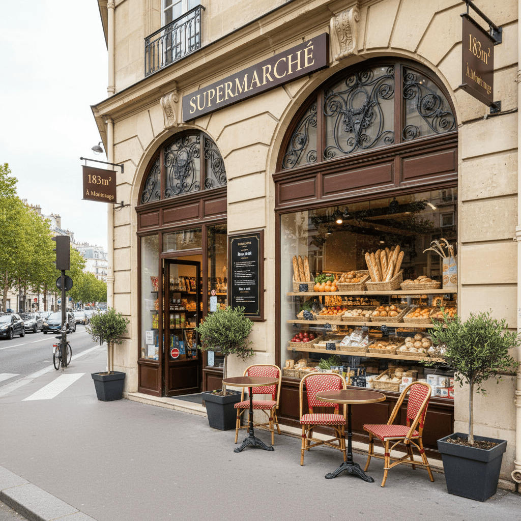 Murs et fonds 183m² à Montrouge - Image 1