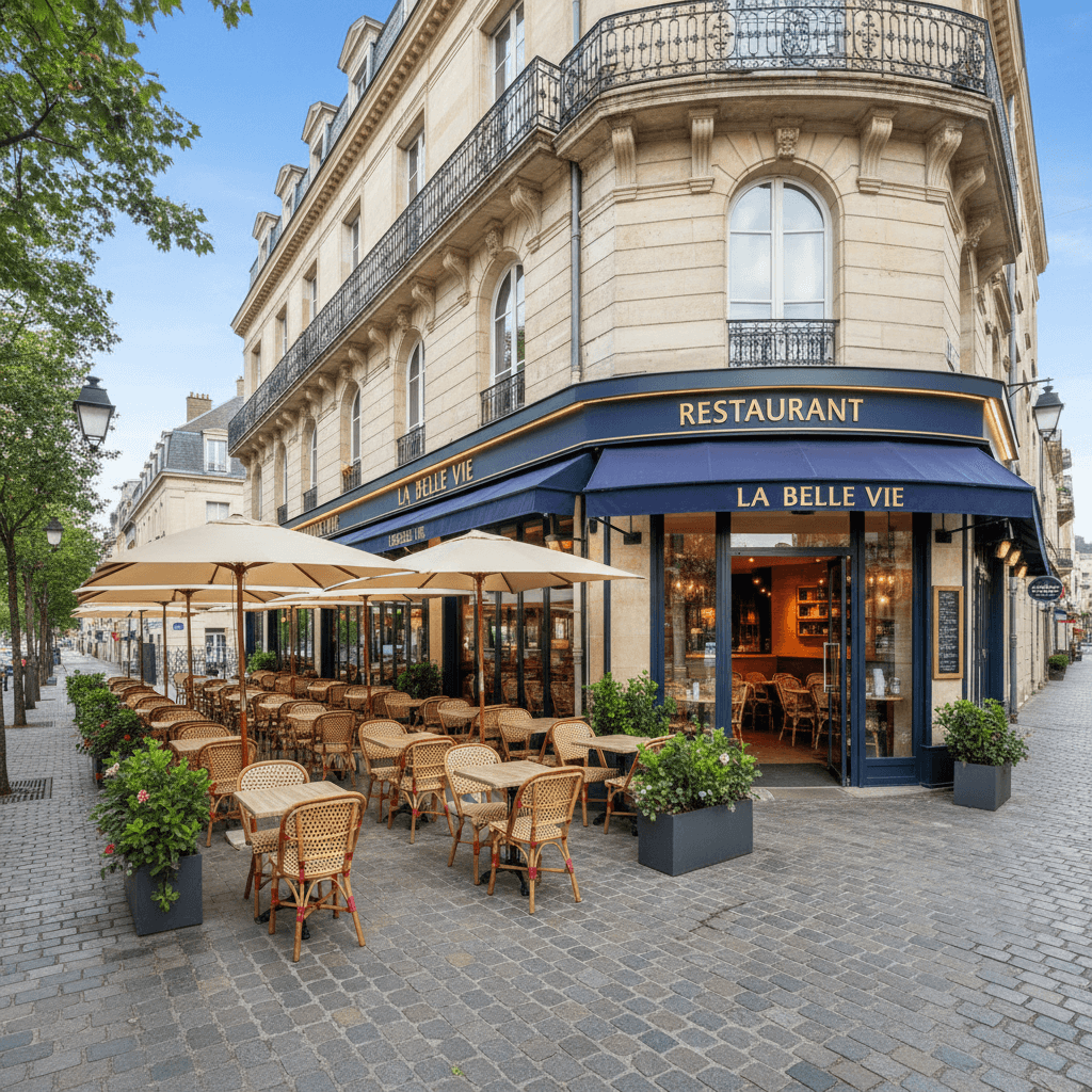 Restaurant 100m² à Nantes : terrasse - licence IV