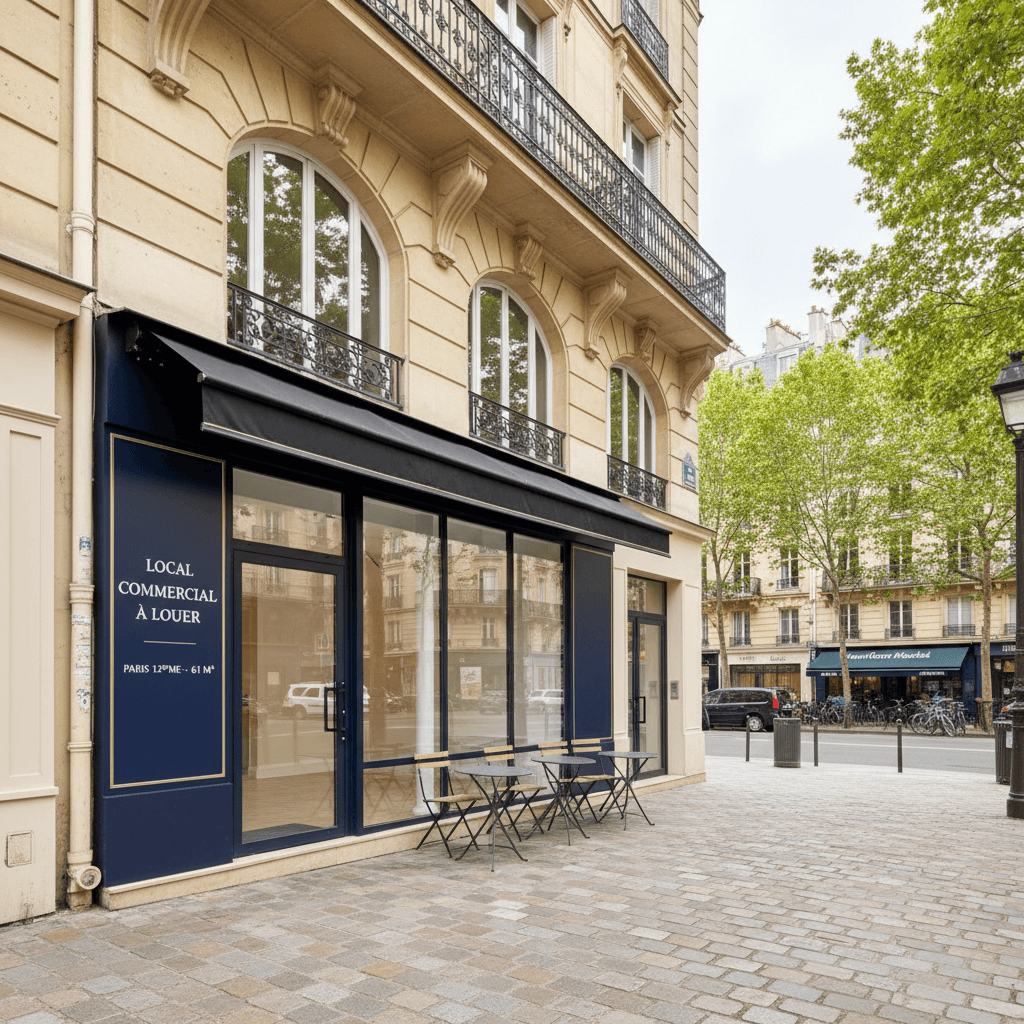 Local commercial à louer dans le 12ème arrondissement