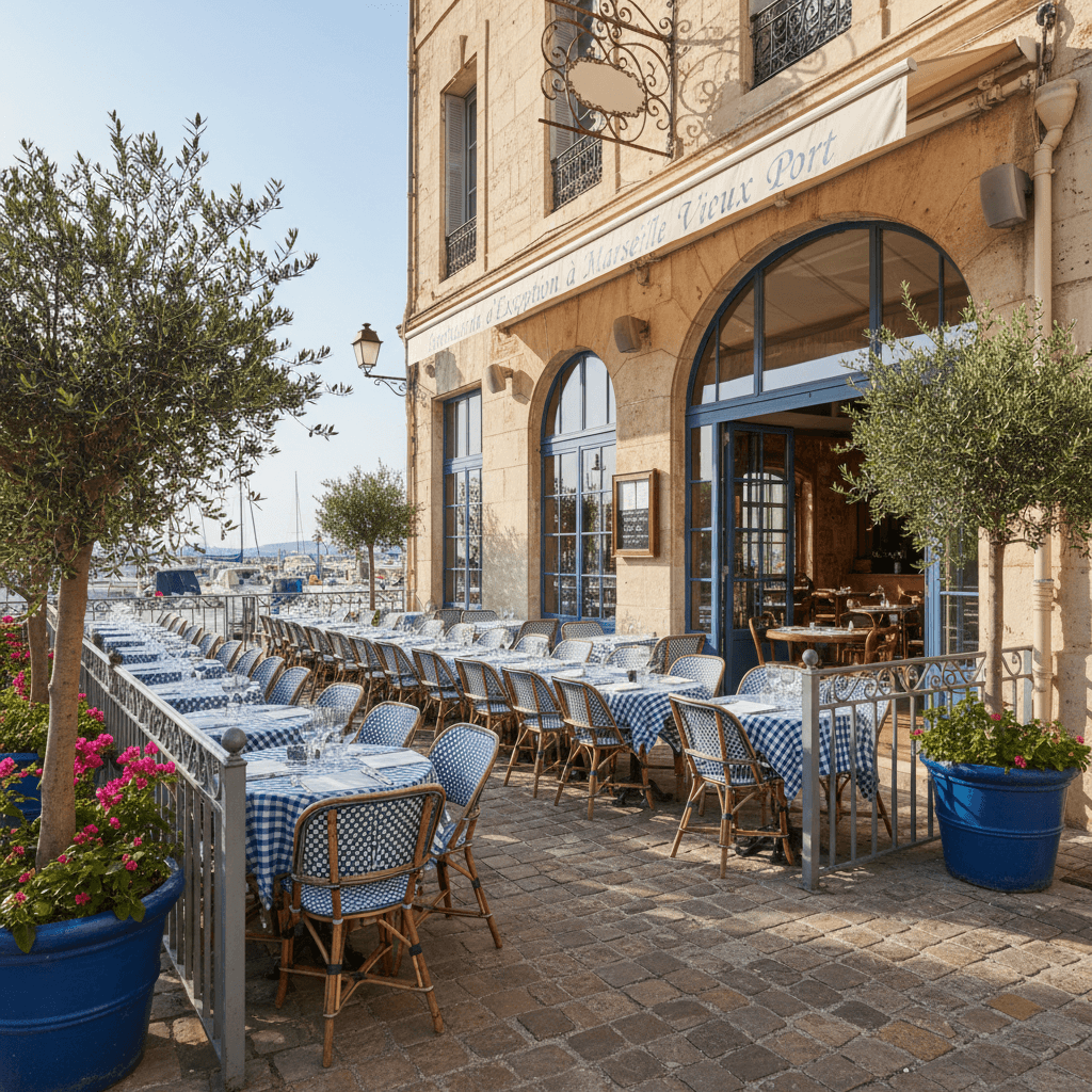 Restaurant 160m² à Marseille : terrasse - extraction - Image 1