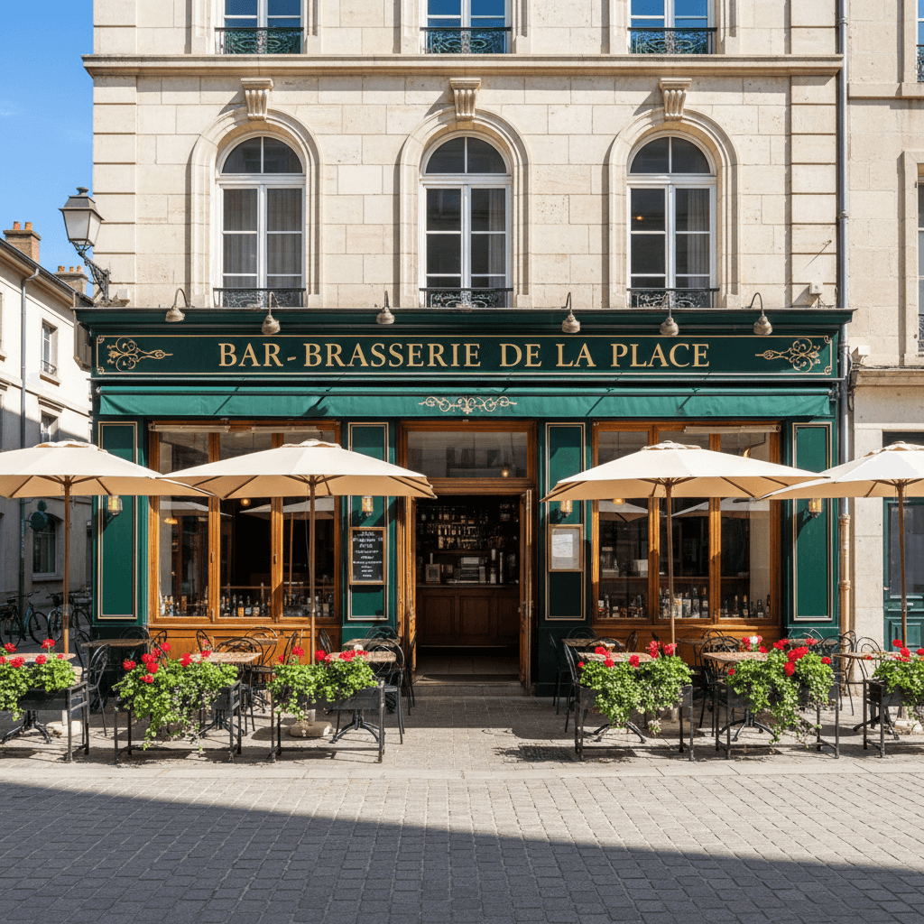 Bar-brasserie 300m² à Gap : terrasse - licence IV - Image 1