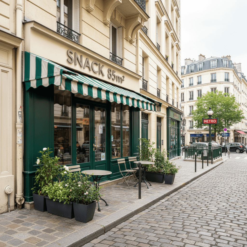 Restauration sans nuisance (Pas de conduit, réchauffage) 85m² à Paris