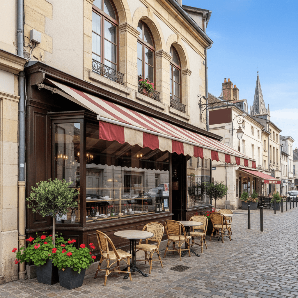 Restaurant 175m² à Villefranche-Sur-Saône : terrasse - licence IV - Image 1