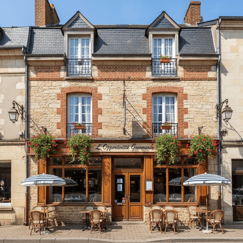 Restaurant à Givet : terrasse - licence IV - Image 1