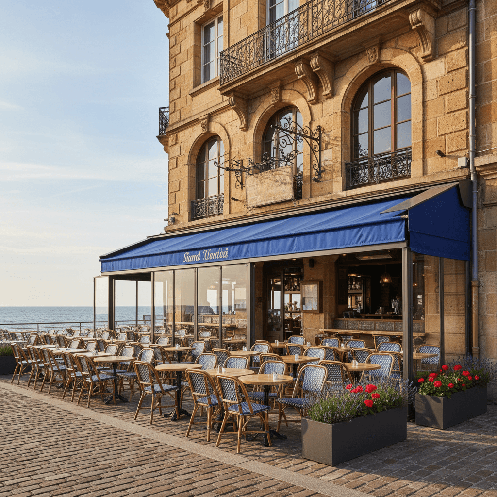 Restaurant 140m² à Nantes : terrasse - licence IV - Image 1