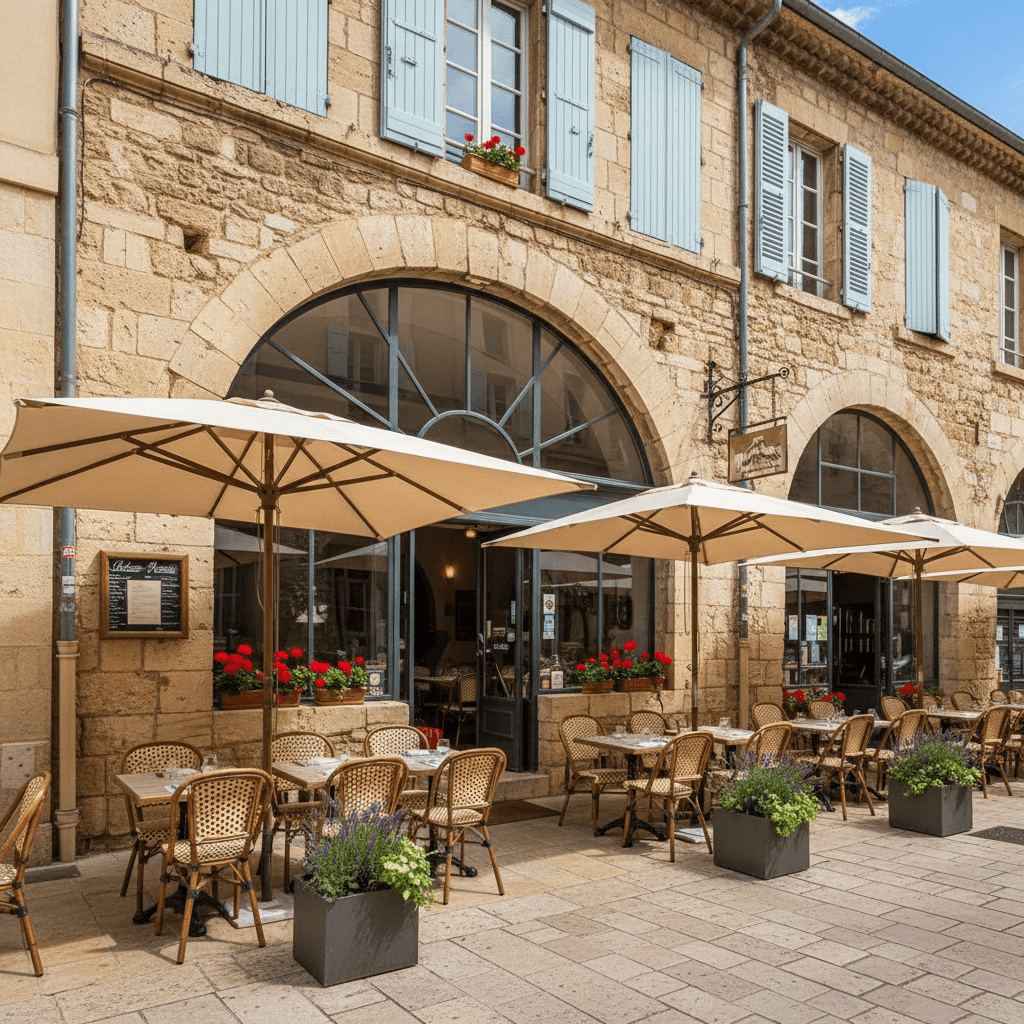 Restaurant 400m² à Marseille : terrasse - licence IV - Image 1