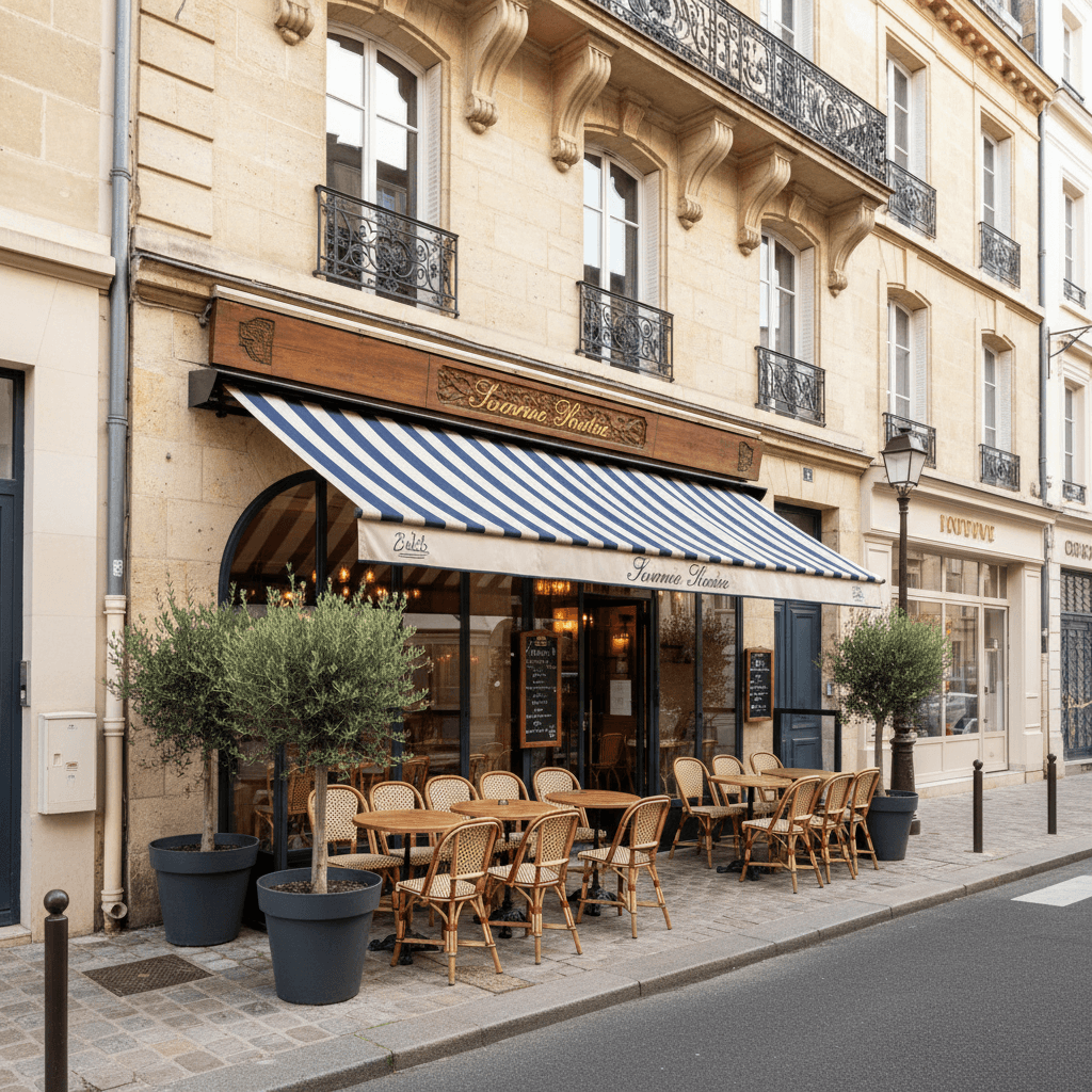 Restaurant 120m² à Le Havre : terrasse - extraction - Image 1