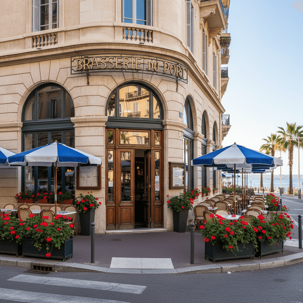 Bar-brasserie 265m² à Nice : terrasse - licence IV