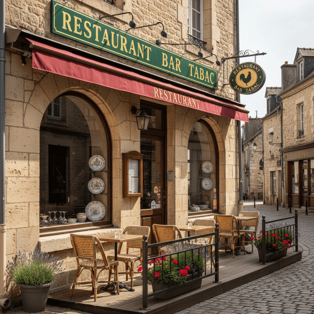 Restaurant à Périgueux : terrasse - licence IV - Image 1