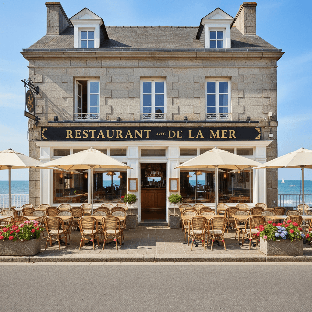 Restaurant à Quimper : terrasse - licence IV - Image 1