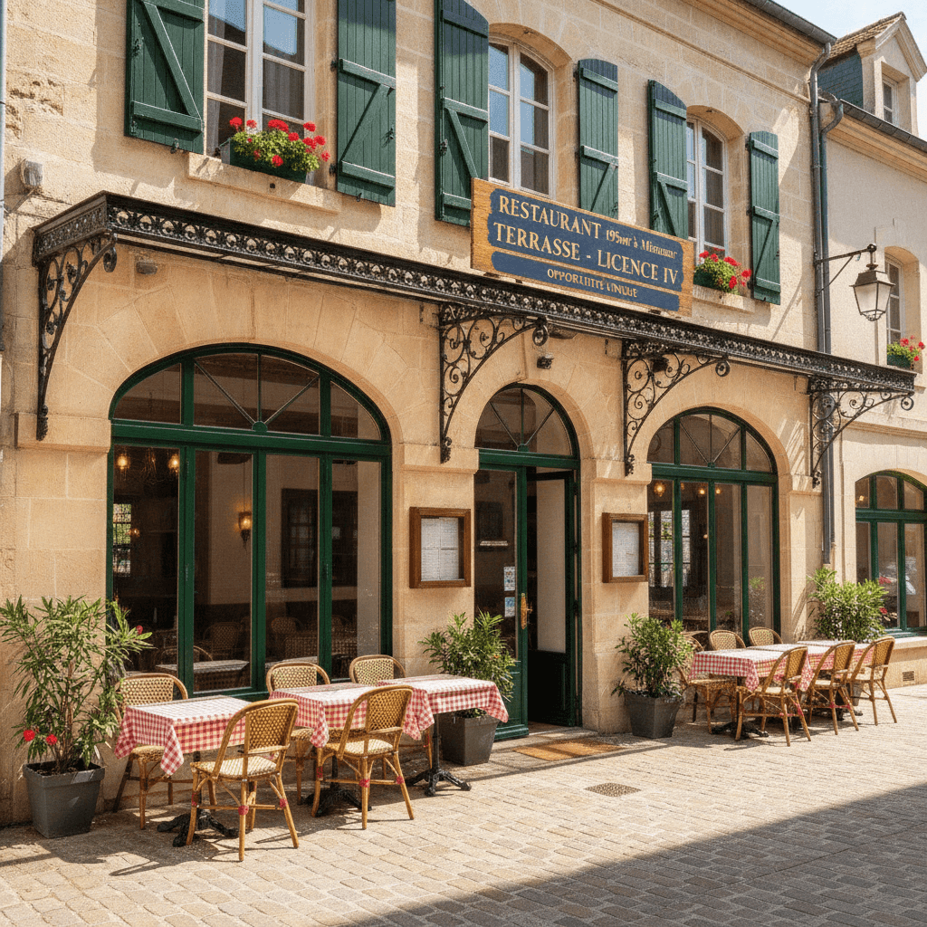 Restaurant 195m² à Mimizan : terrasse - licence IV - Image 1