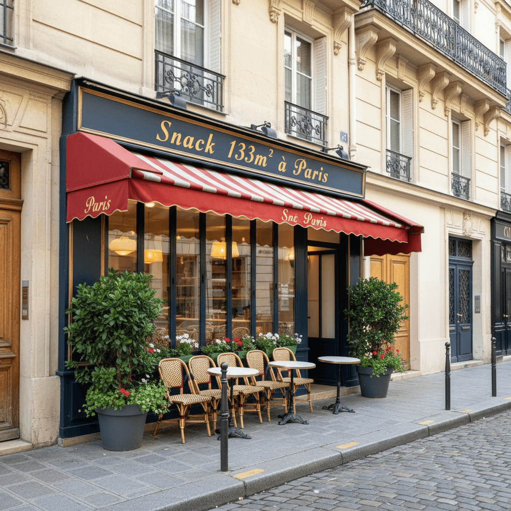 Snack 133m² à Paris