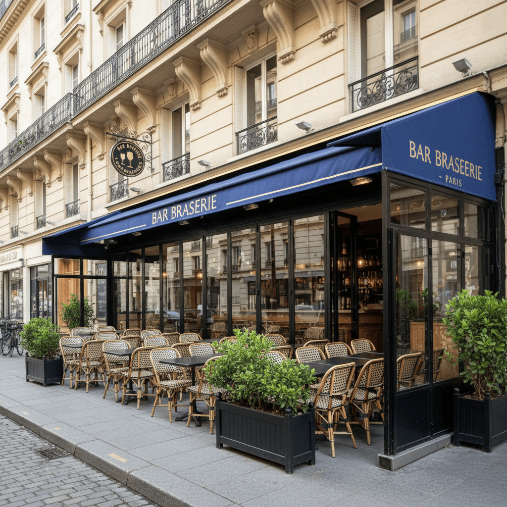 Bar Brasserie avec Terrasse à Paris - Opportunité Unique