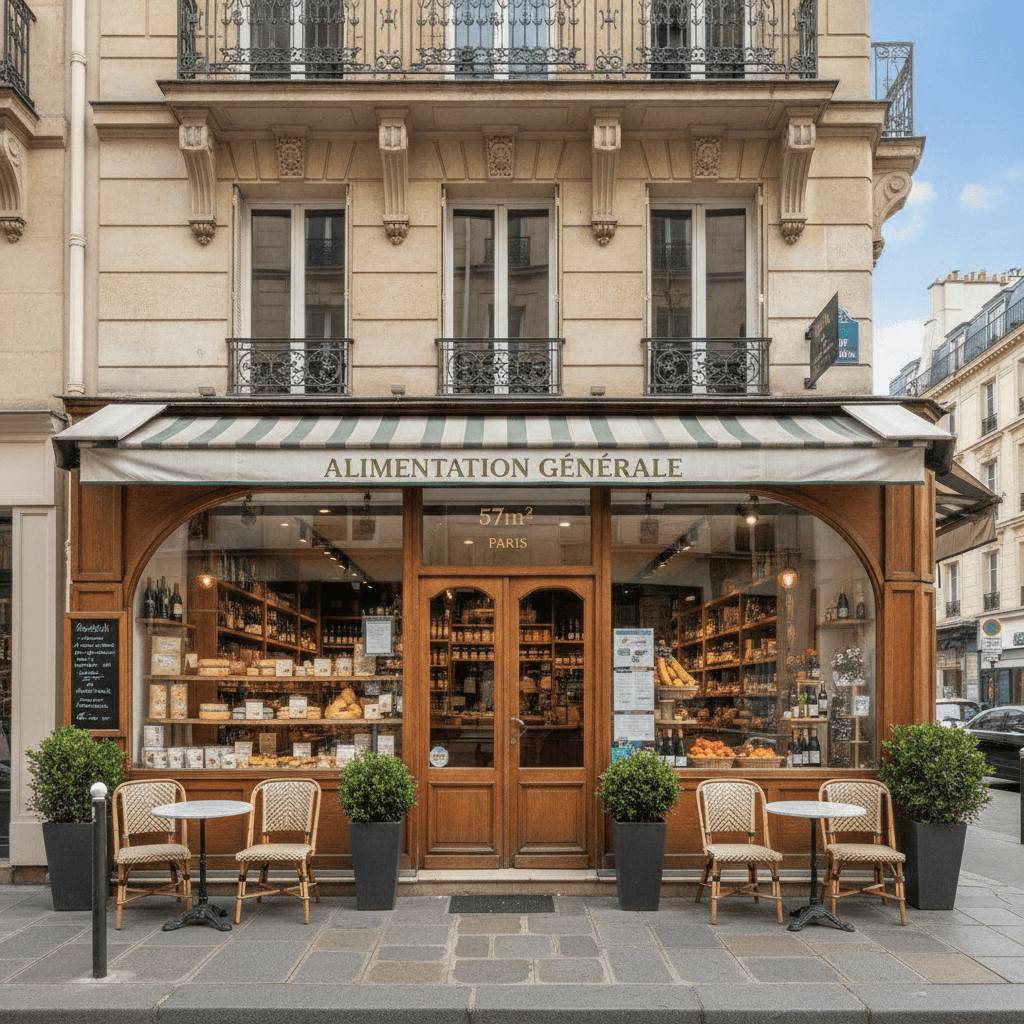 Alimentation générale 57m² à Paris