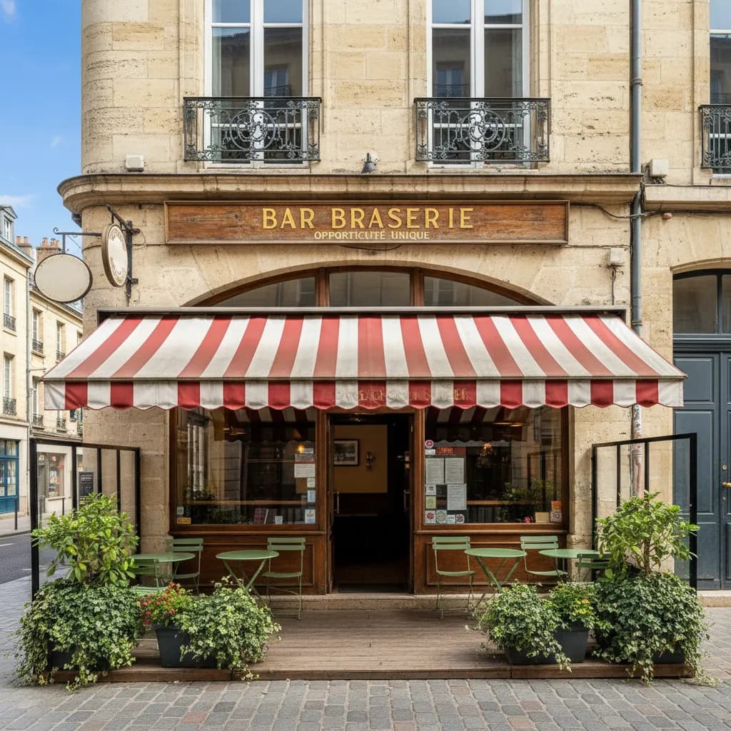 Bar-brasserie 42m² à Bordeaux : licence IV - Image 1