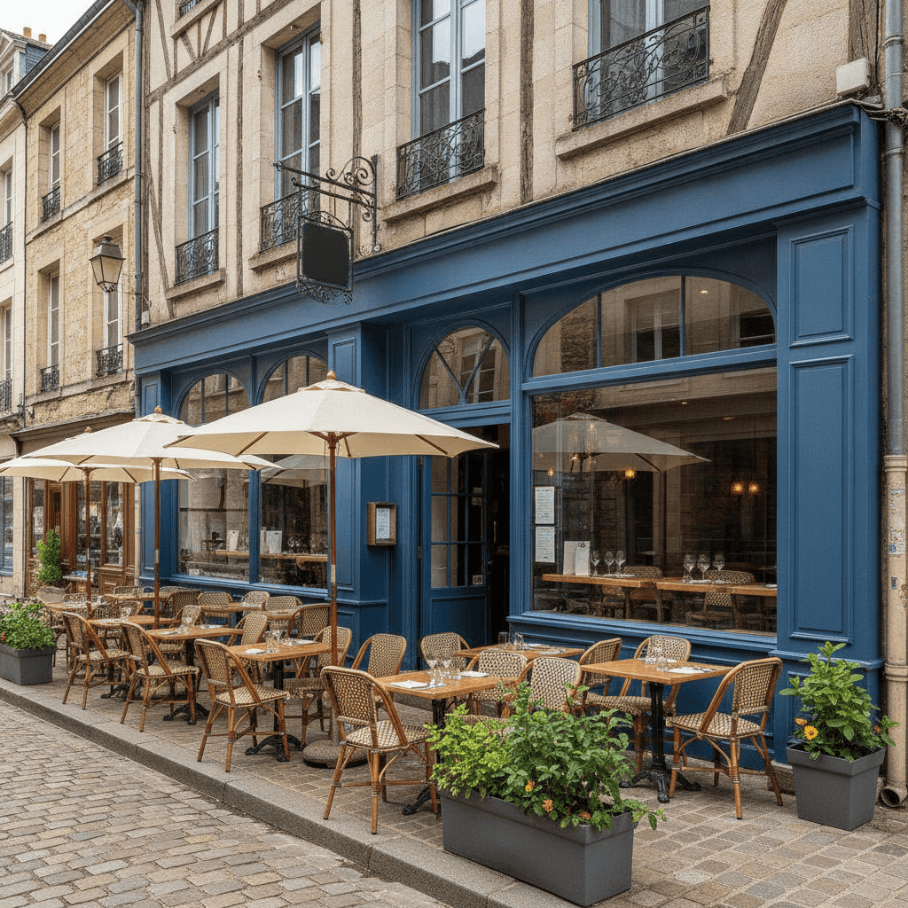 Restaurant 196m² à Rennes : terrasse - licence IV