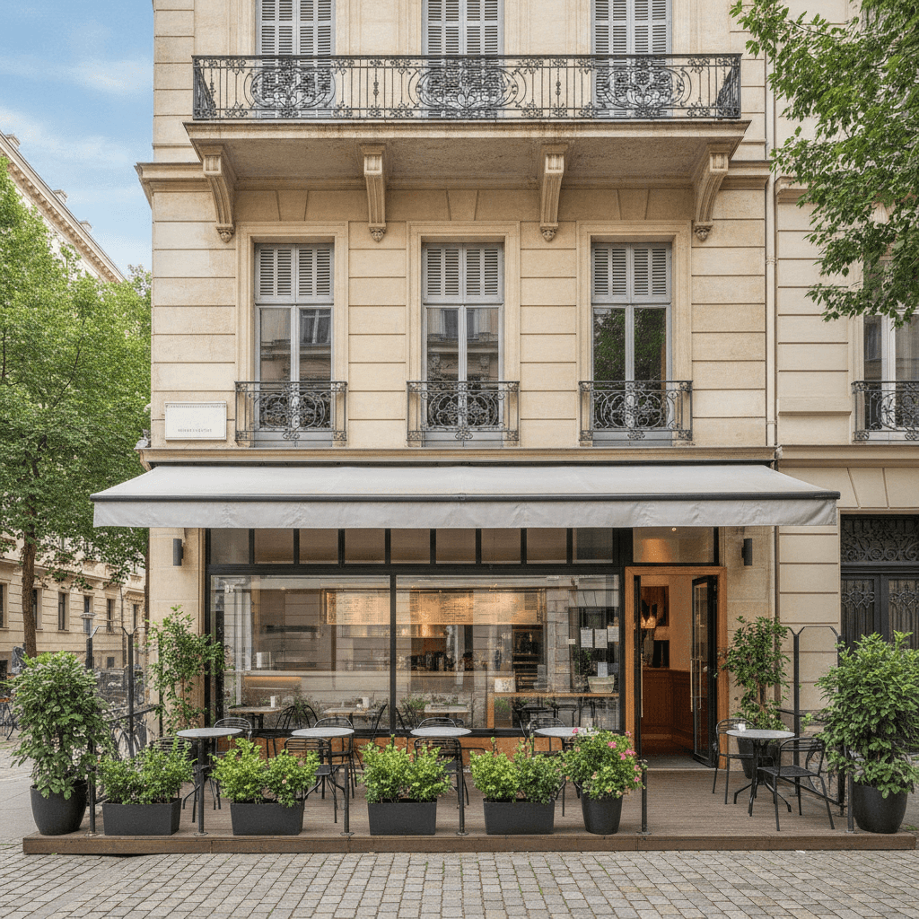 Fast-food 96m² à Vienne : terrasse - licence IV - Image 1