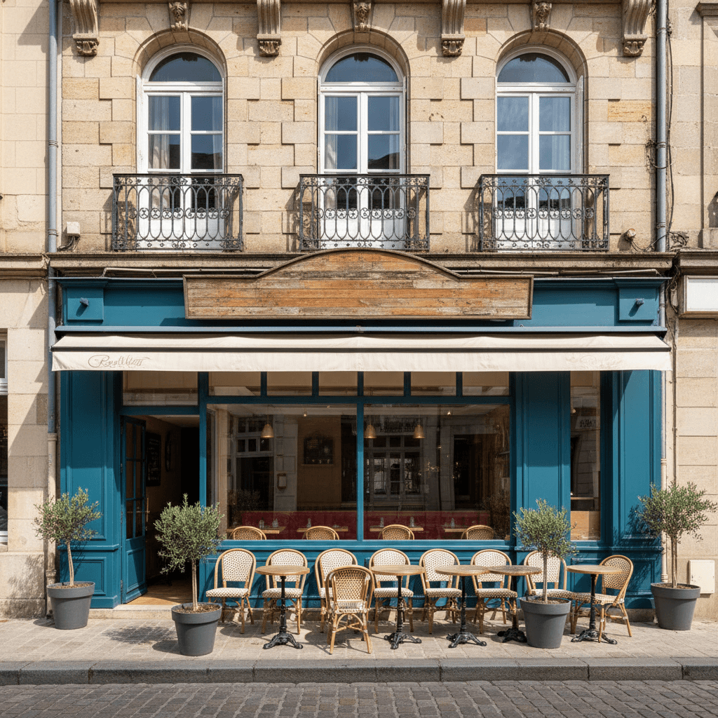 Bar-brasserie à Saint-Brieuc : terrasse - licence IV - Image 1