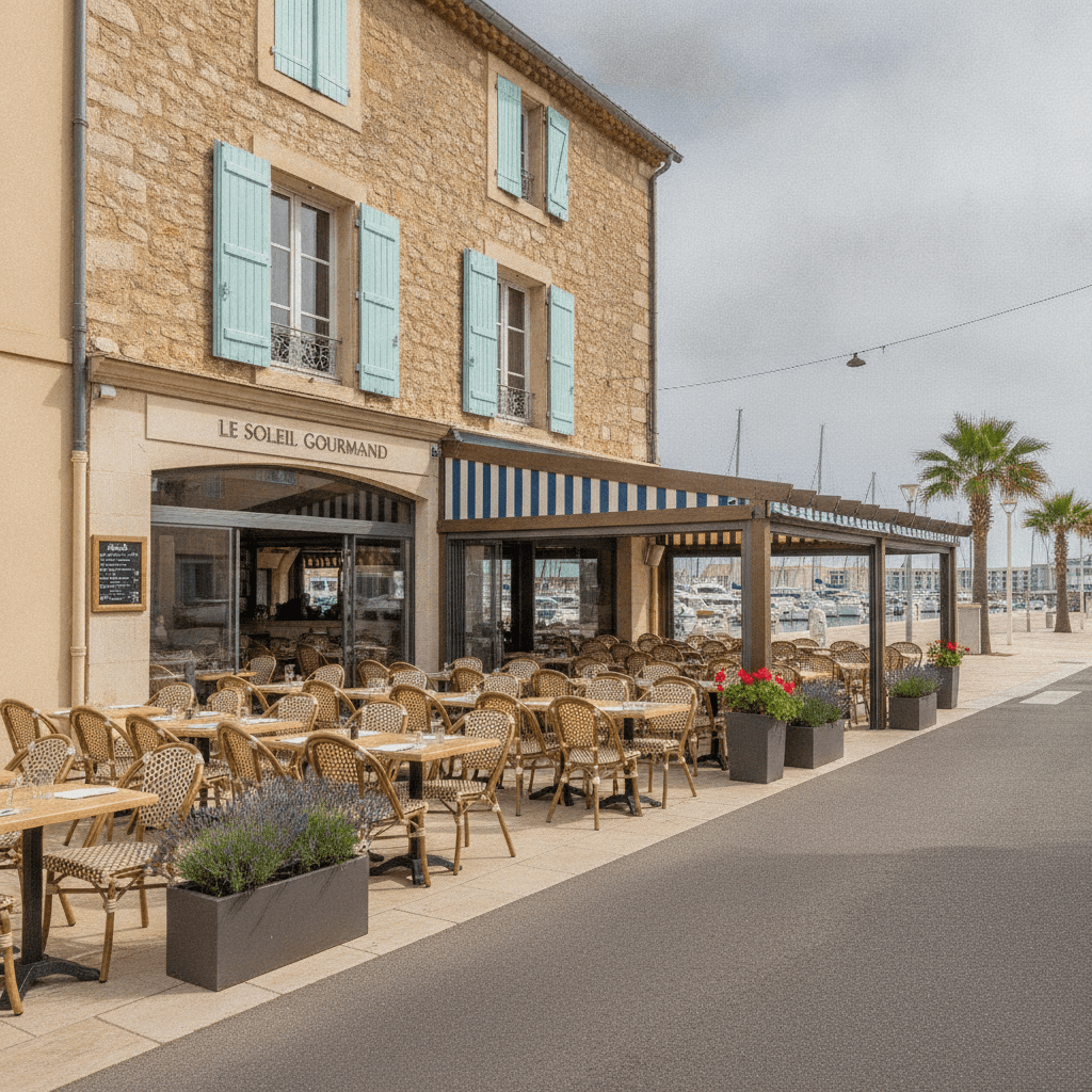Fast-food 30m² à La Ciotat : terrasse - licence IV - Image 1