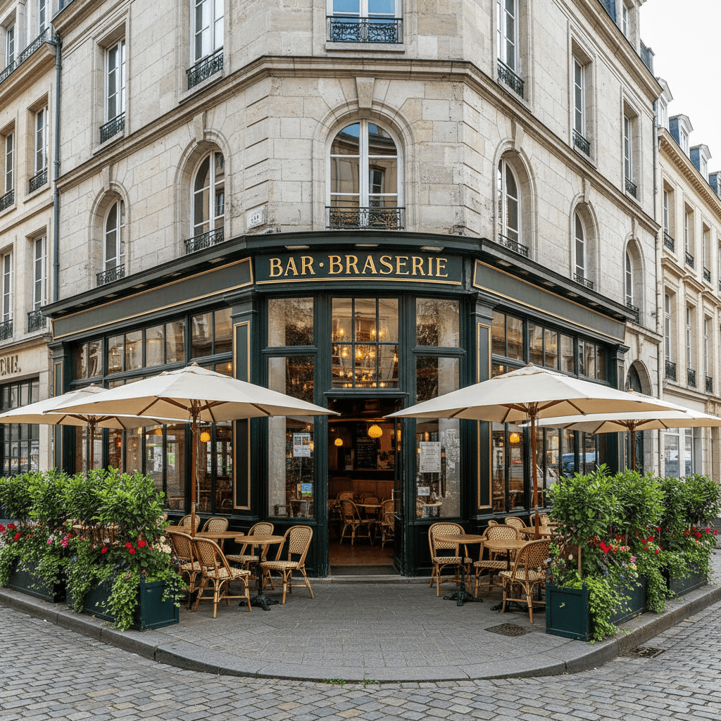 Bar-brasserie 95m² à Nantes : terrasse - licence IV - Image 1