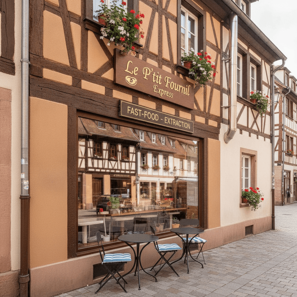 Fast-food 27m² à Strasbourg : licence IV - extraction