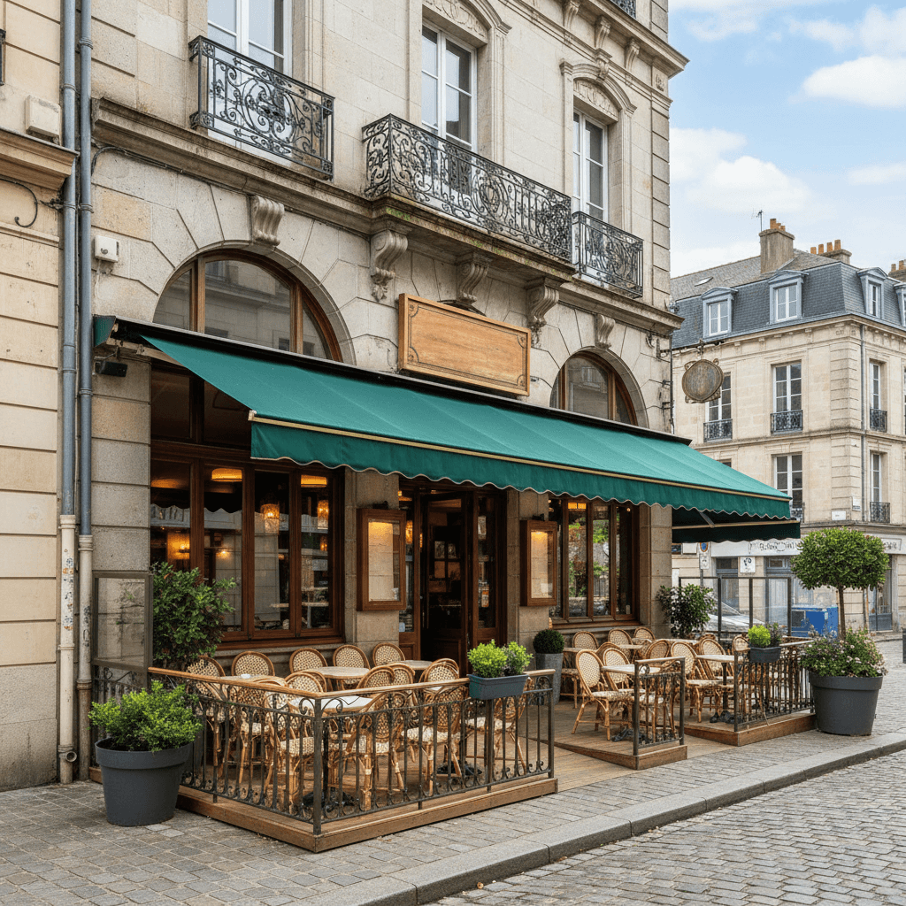 Bar-brasserie à Lorient : terrasse - licence IV - Image 1