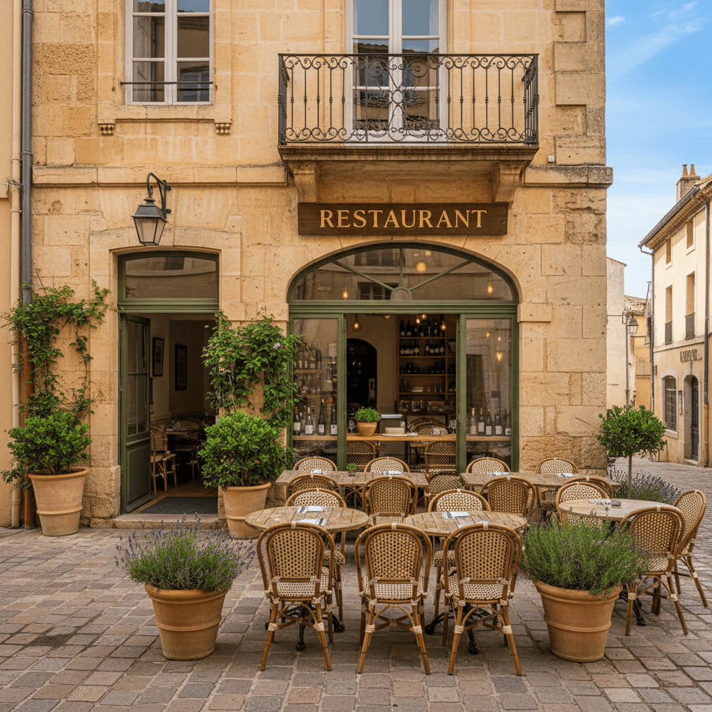 Restaurant 146m² à Arles : terrasse - licence IV - Image 1