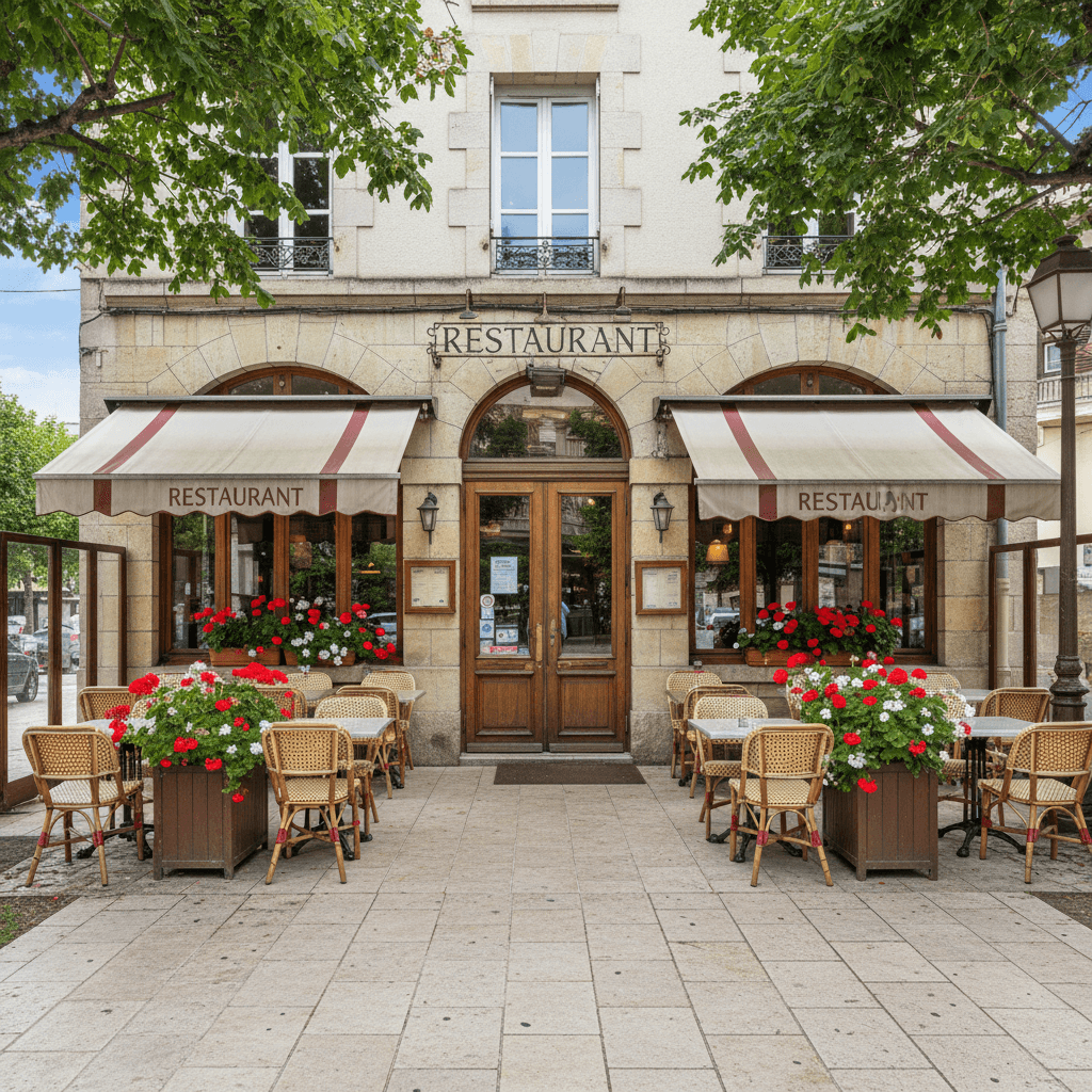 Restaurant 160m² à Bagnères-De-Luchon : terrasse - extraction - Image 1