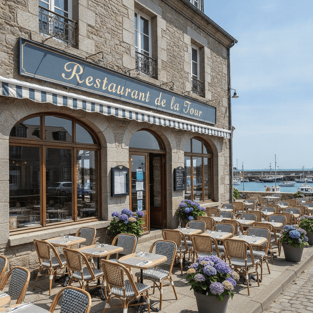 Restaurant 290m² à Saint-Quay-Portrieux : terrasse - licence IV - Image 1