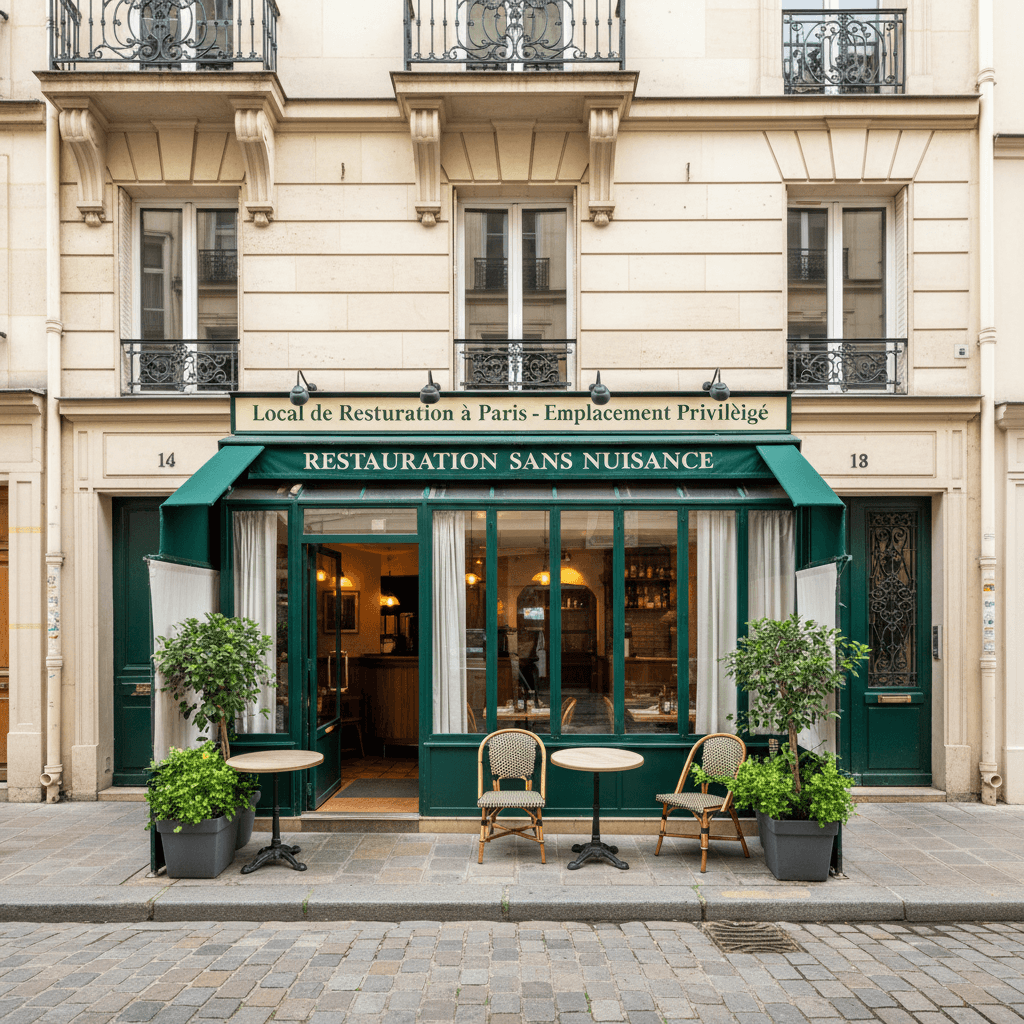 Local de Restauration à Paris – Emplacement Privilégié - Image 1