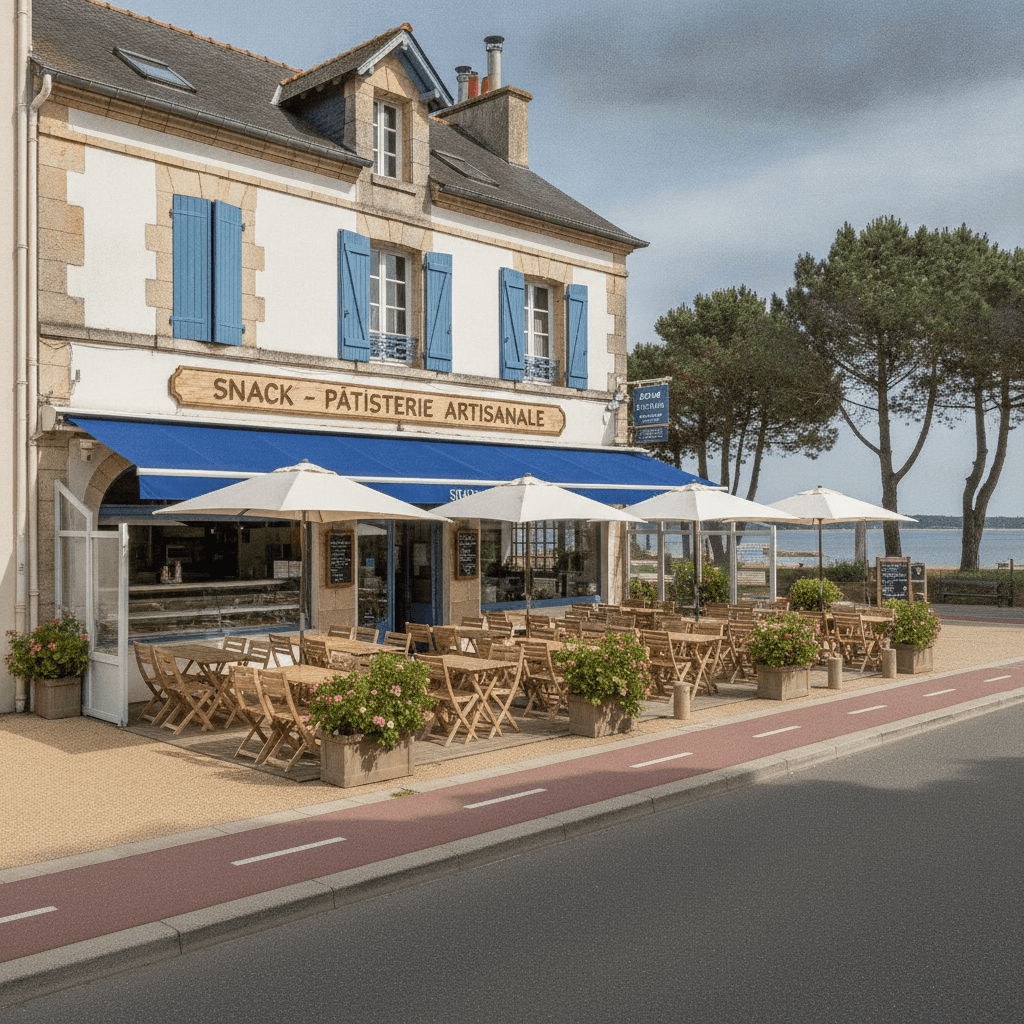 Snack à Presqu'île du Cap Ferret : terrasse - extraction - Image 1