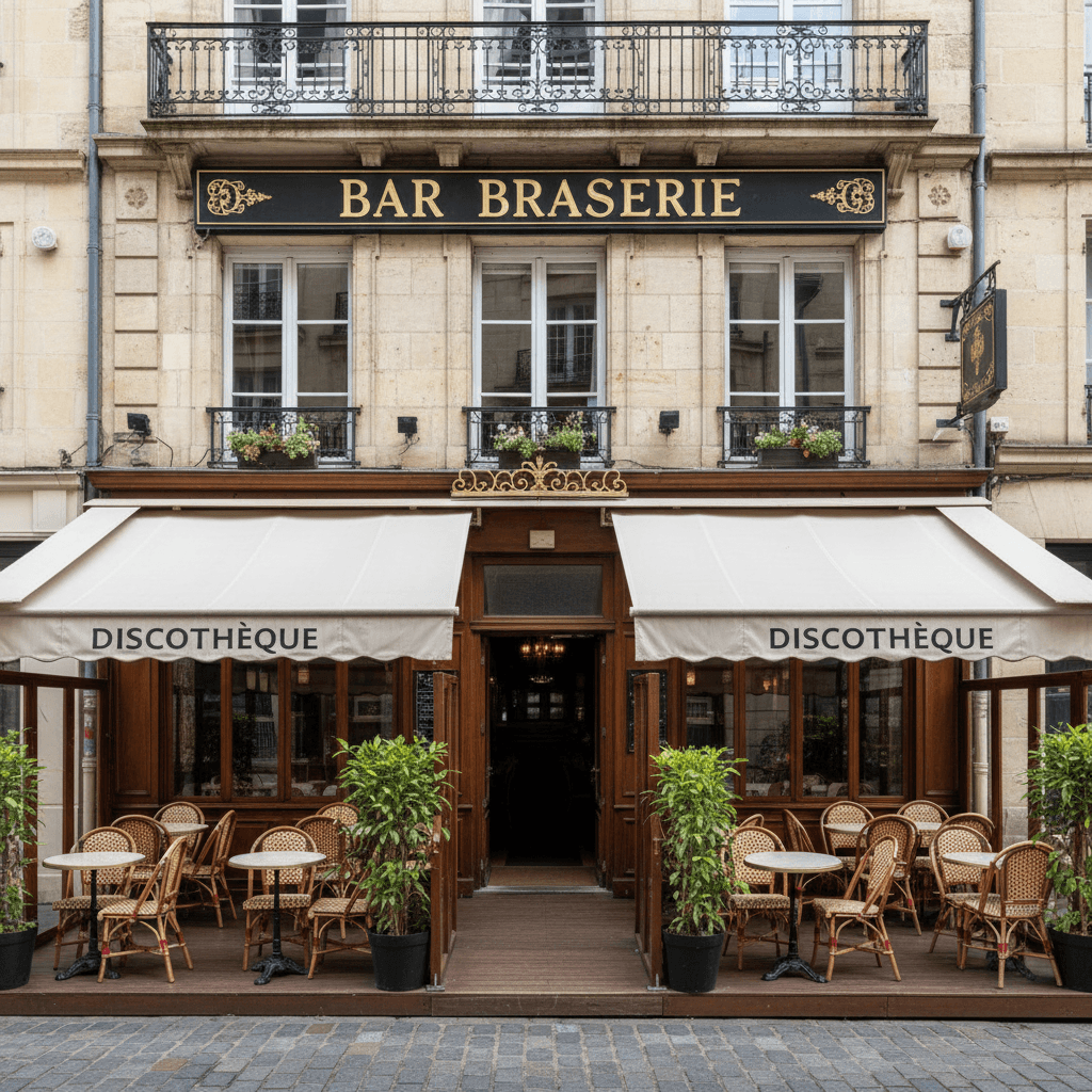 Bar-brasserie 3000m² à Rennes : licence IV