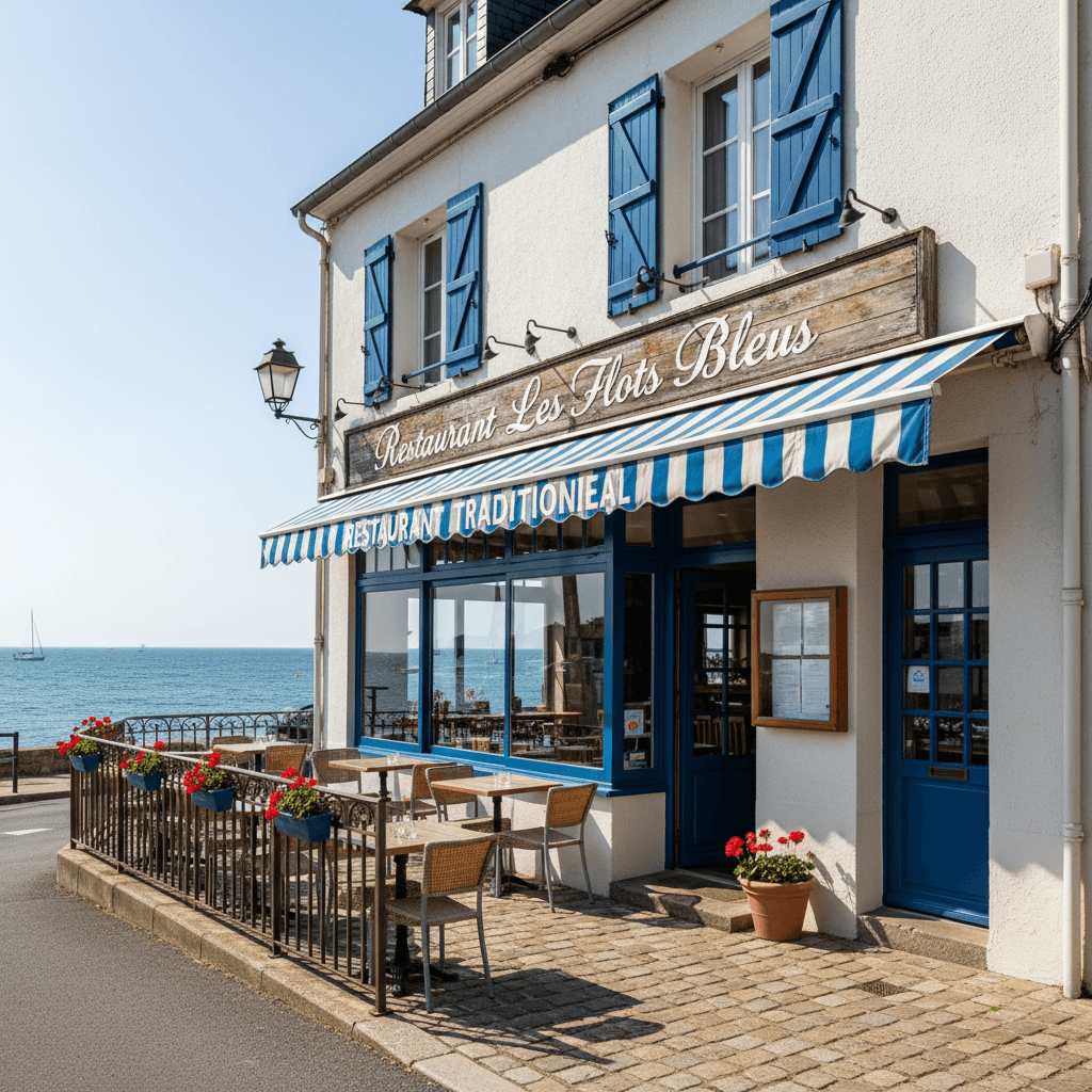 Restaurant 200m² à Binic-Étables-Sur-Mer : terrasse - licence IV - Image 1