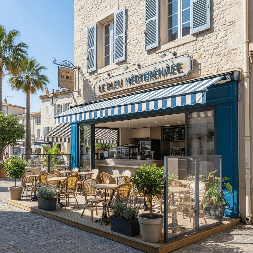 Snack 65m² à Saint-Raphaël : terrasse - licence IV - Image 1