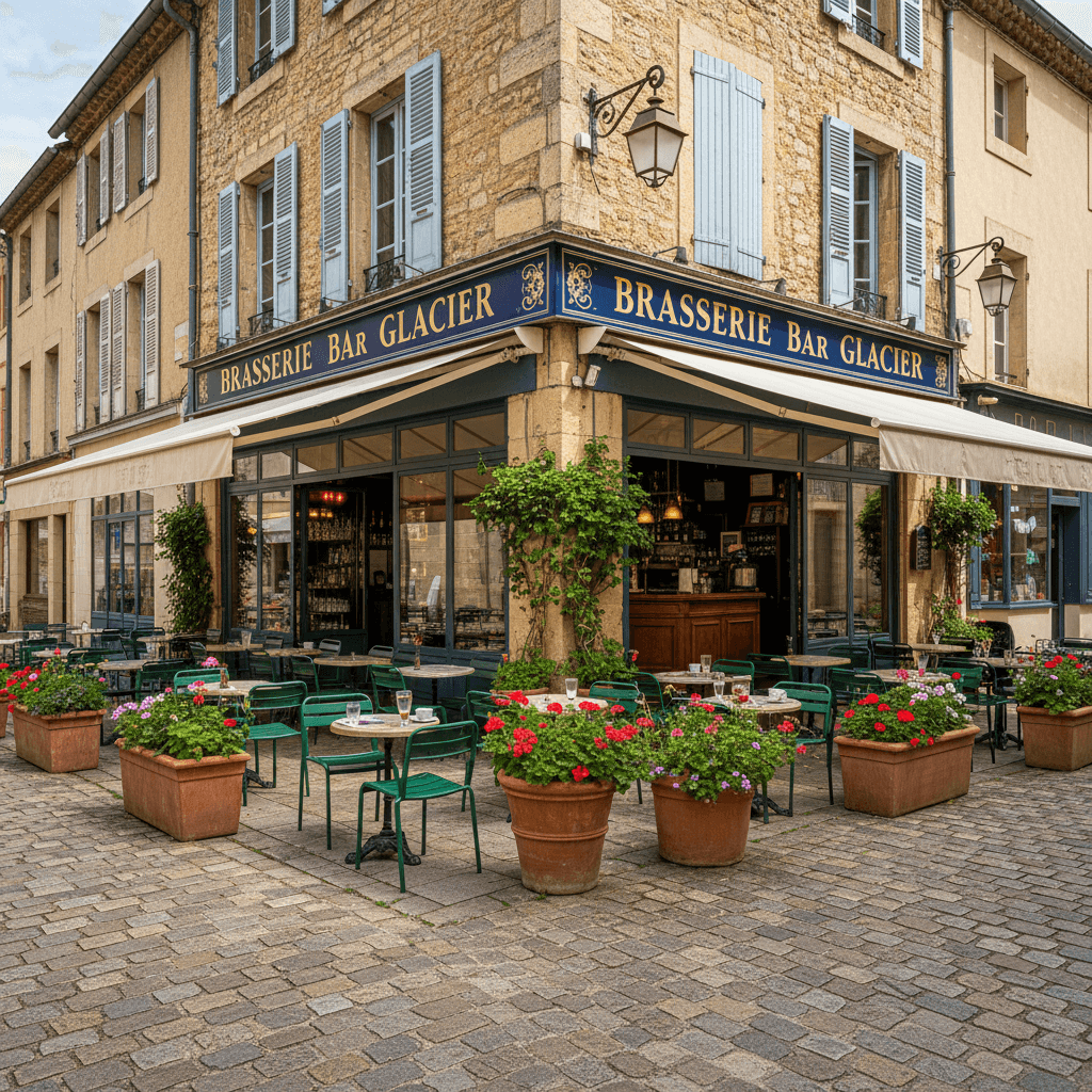 Bar-brasserie 260m² à Pézenas : terrasse - licence IV - Image 1