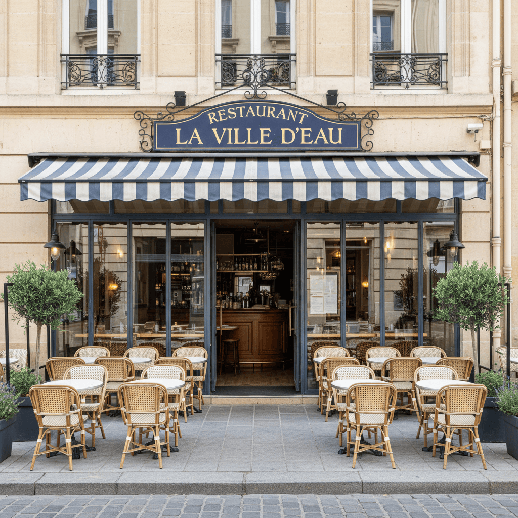 Restaurant 75m² à Vichy : terrasse - licence IV - Image 1