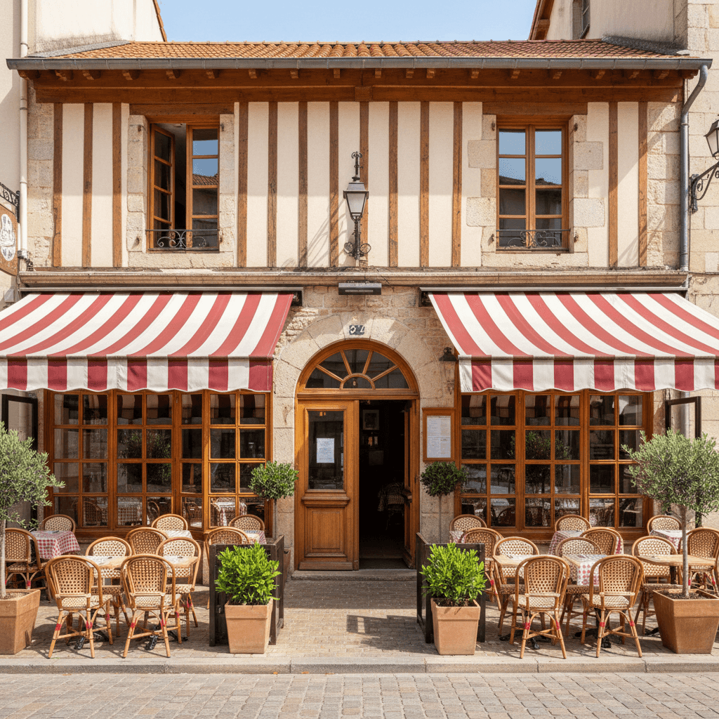 Restaurant 155m² à Bayonne : terrasse - Image 1