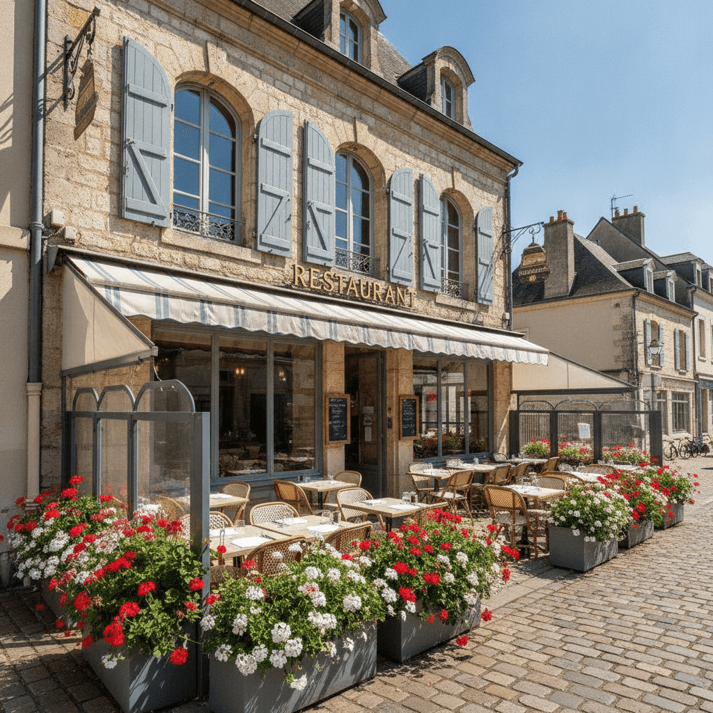 Restaurant 70m² à Chantilly : terrasse - licence IV - Image 1